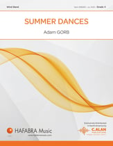 Summer Dances Concert Band sheet music cover